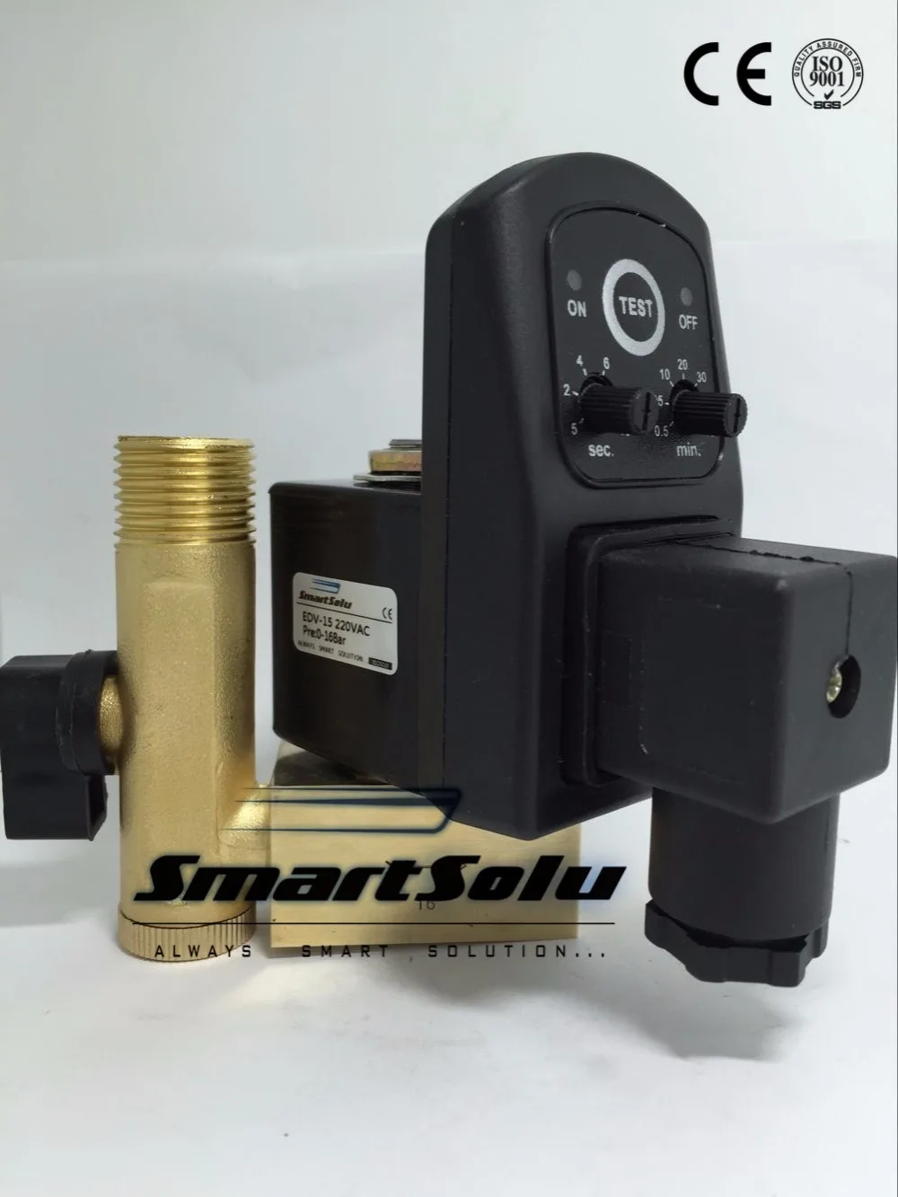 2 Way 1/2'' Compressor Auto Condensate Drain Digital Timer Valve Solenoid Valves DC24V AC110V or AC220V 1.6Mpa | Обустройство