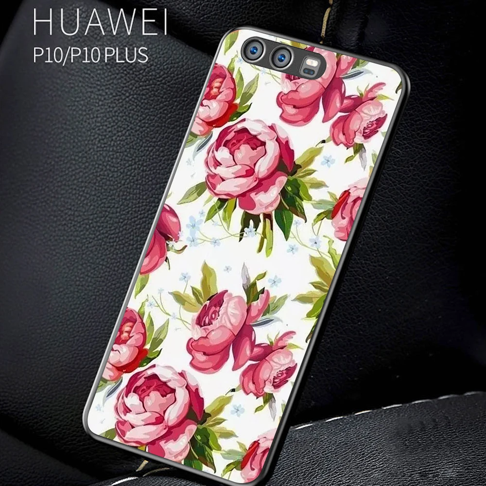 Черный мягкий силиконовый чехол из ТПУ для Huawei P10 lite P8 P9 P20 Pro Mate 10 Lite 20 P умный