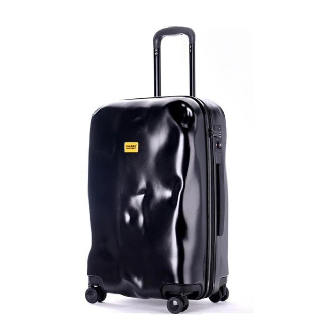 Travel tale 2" ПК ABS винтажные чемоданы на колесах 28 в koffer сумка для багажа с колесами - Цвет: black