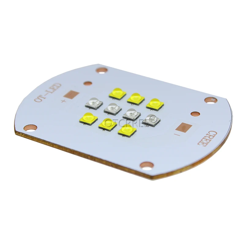 50 Вт Cree Xlamp xWhite 6 шт. 6500K и 4 Королевский синий нм светодиодный излучатель лампочка