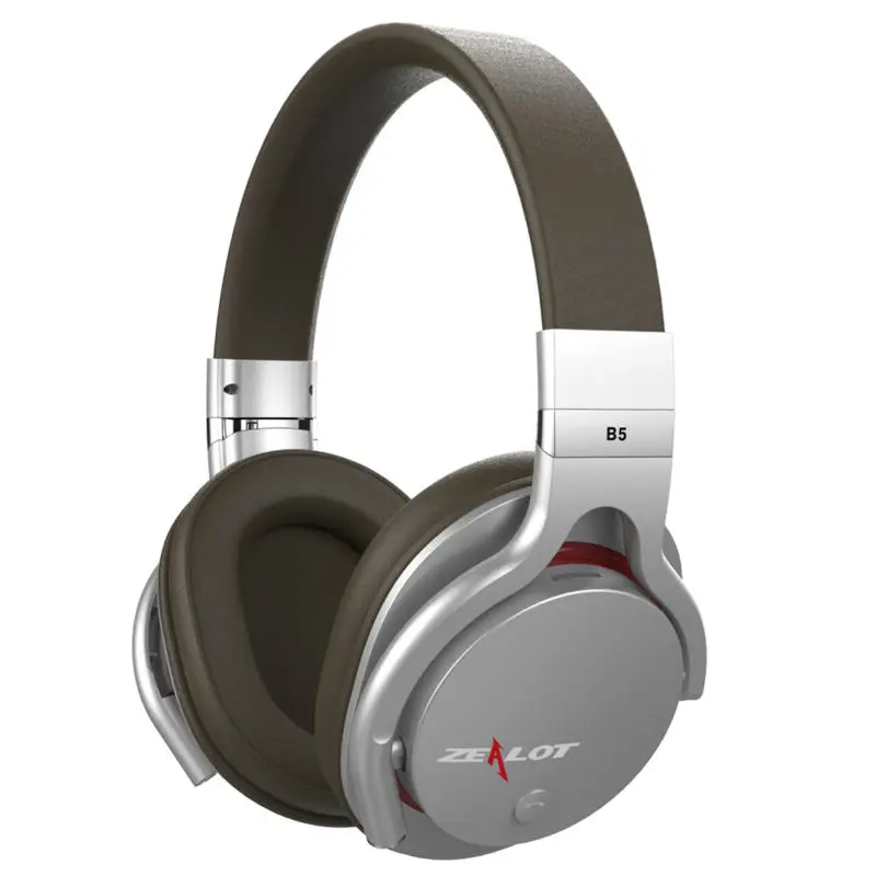 Беспроводная Bluetooth гарнитура Zealot B5 стерео mp3 для музыки/игр/компьютера общего
