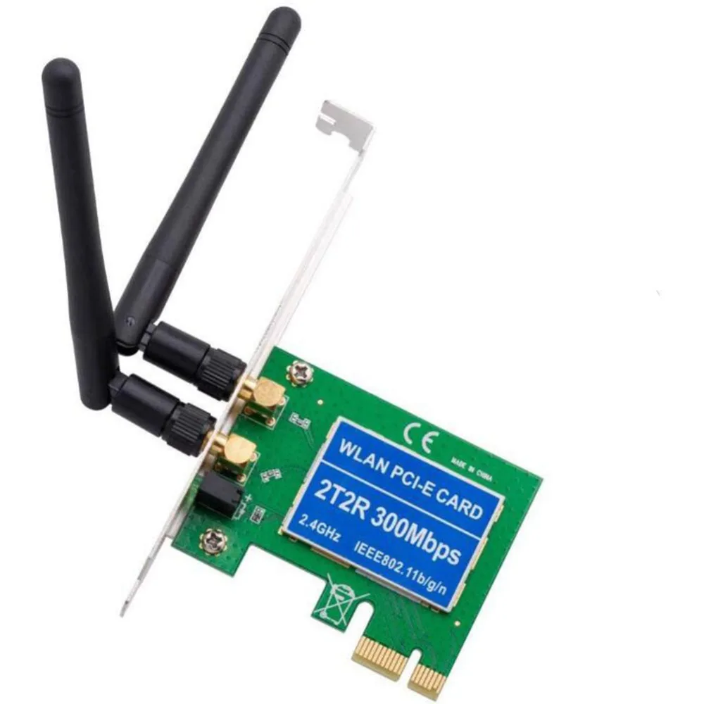 ECos PCIe Экспресс Настольный встроенный беспроводной сетевой карты 300 Мбит/с Wifi
