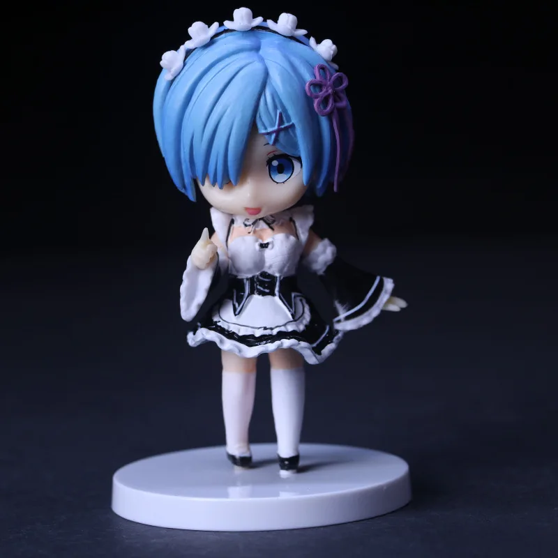 

Anime Re:Life in a different world from zero Rem Sexy PVC Action Figure Collection Model Kids Toys Doll 10cm