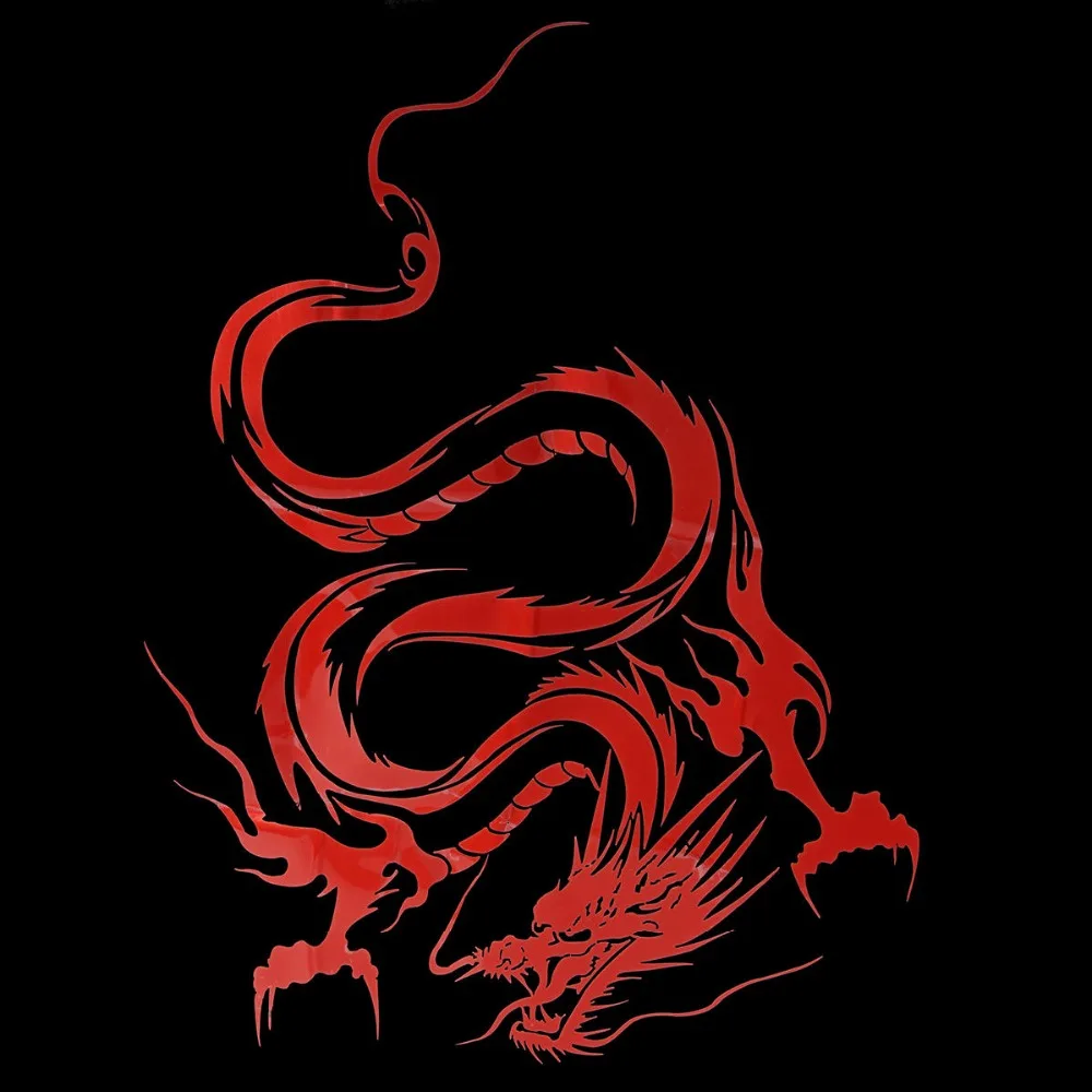 Светоотражающие наклейки царапины с изображением дракона для автомобиля всего