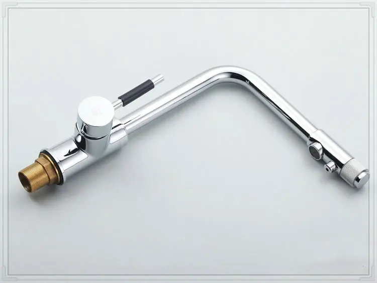 Single Handle water purifier faucet Kitchen Swivel Basin Sink Faucet Vanity Brass Mixer Tap Chrome Crane cocina HJ-0174 | Обустройство