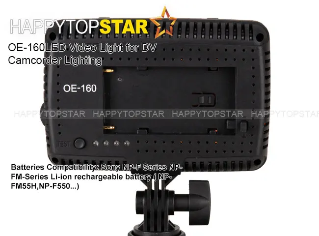 Светодиодная лампа для видеокамеры Nanguang OE 160 5600K/3200K ламсветильник Canon 700D 5D 70D Nikon