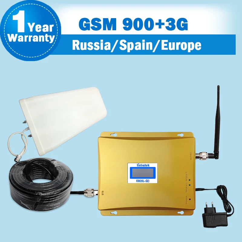 Lintratek GSM 900 3g 2100 Сотовая связь повторитель сигнала 2 г/м² UMTS ALC двухдиапазонный