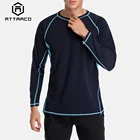 Мужская быстросохнущая рубашка attratico, рубашка для дайвинга с защитой от УФ-лучей, топ UPF 50 +, костюмы для серфинга, пляжная одежда