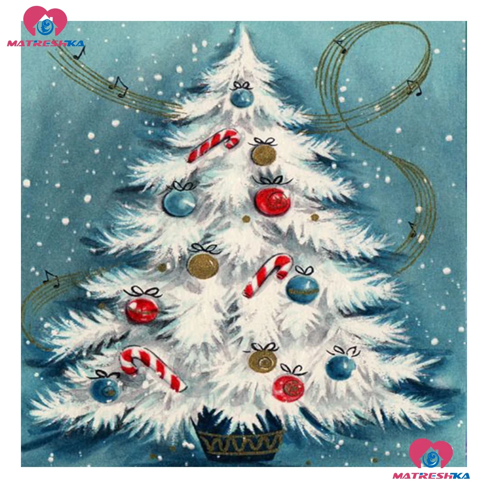 Бриллиантовый рисунок Рождество Алмазная вышивка продажи Фотографии Стразы