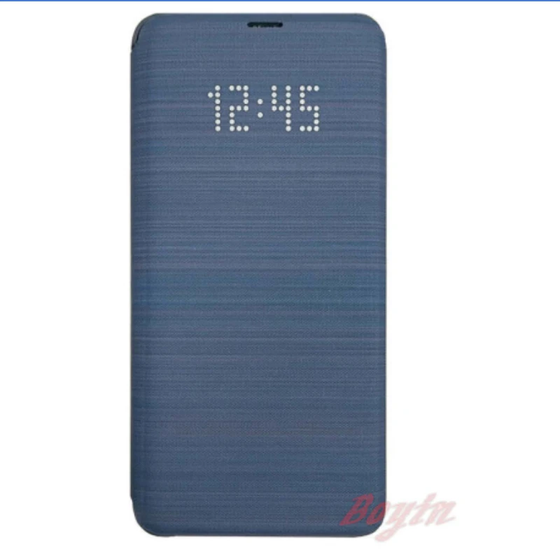 Для Samsung Galaxy S9 + Plus G960 G965 LED Smart VIEW Чехол кошелек флип чехол оригинальный Смарт