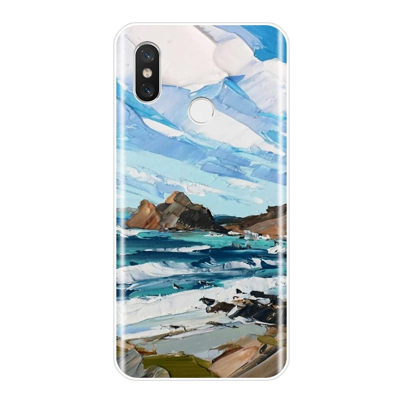 Чехол для Xiaomi Mi 5 5C 5S 5X 6 6X Plus мягкий силиконовый чехол-накладка A1 A2 Lite 8 SE | Мобильные
