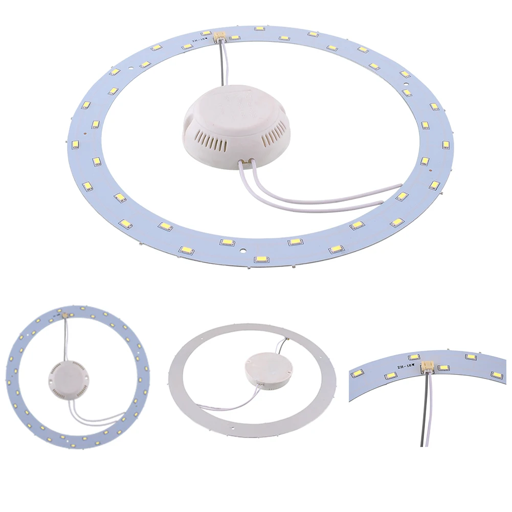 18 Вт 36 SMD СВЕТОДИОДНЫЙ кольцевой домашний практичный потолочный светильник, чистый белый