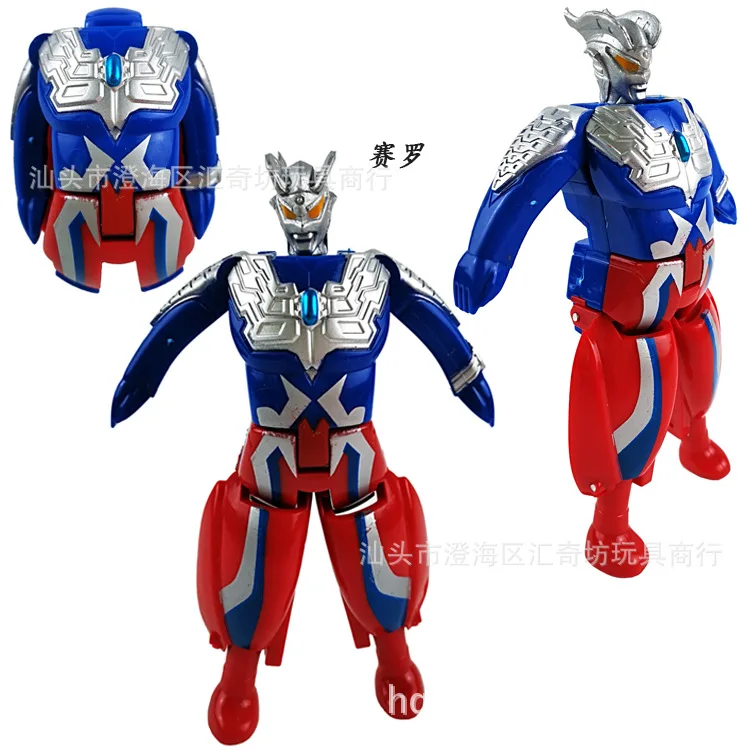 Пластиковые игрушки в виде горячих тортов 13 см Ultraman Monster Egg Zero Belial Gomola детские