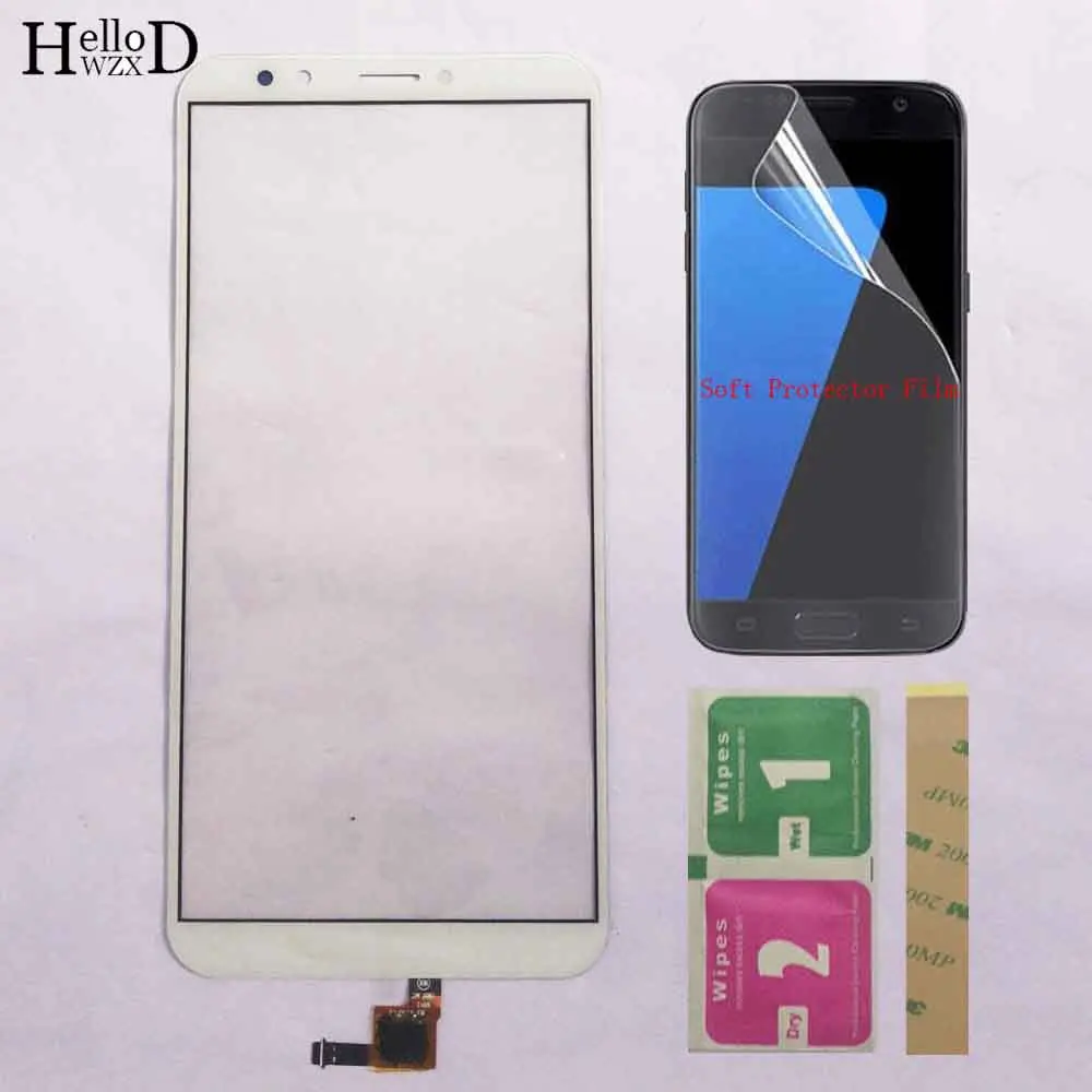 5,99 ''сенсорная панель для huawei Honor 7C LND-L29 сенсорный экран сенсор Honor 7C Pro Honor 7CPro дигитайзер панель стеклянная защитная пленка