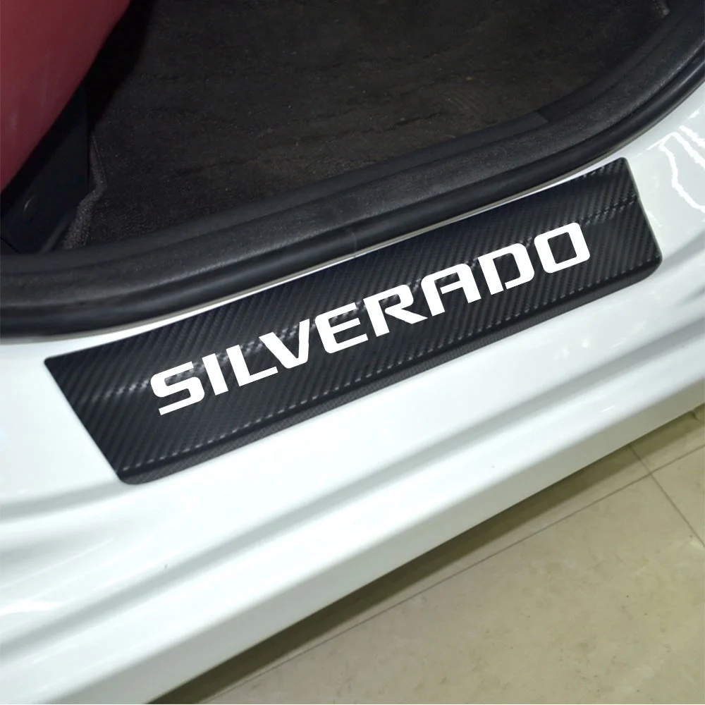 Наклейка для автомобиля для Chevrolet Silverado декоративная накладка из углеродного волокна виниловая наклейка Аксессуары для стайлинга автомобилей