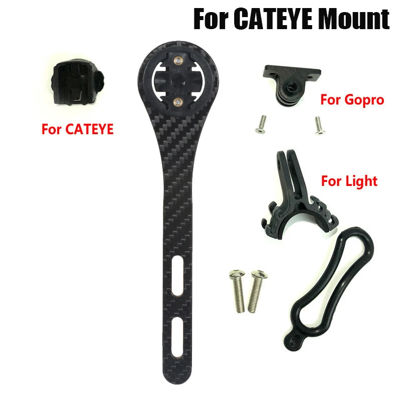Only for Cat.eye Велосипедный руль крепление для камеры держатель MTB/дорожный Велоспорт велосипедный код Настольный кронштейн велосипедная часть велосипедный компьютер поддержка Gar. min - Цвет: Only for Cat.eye