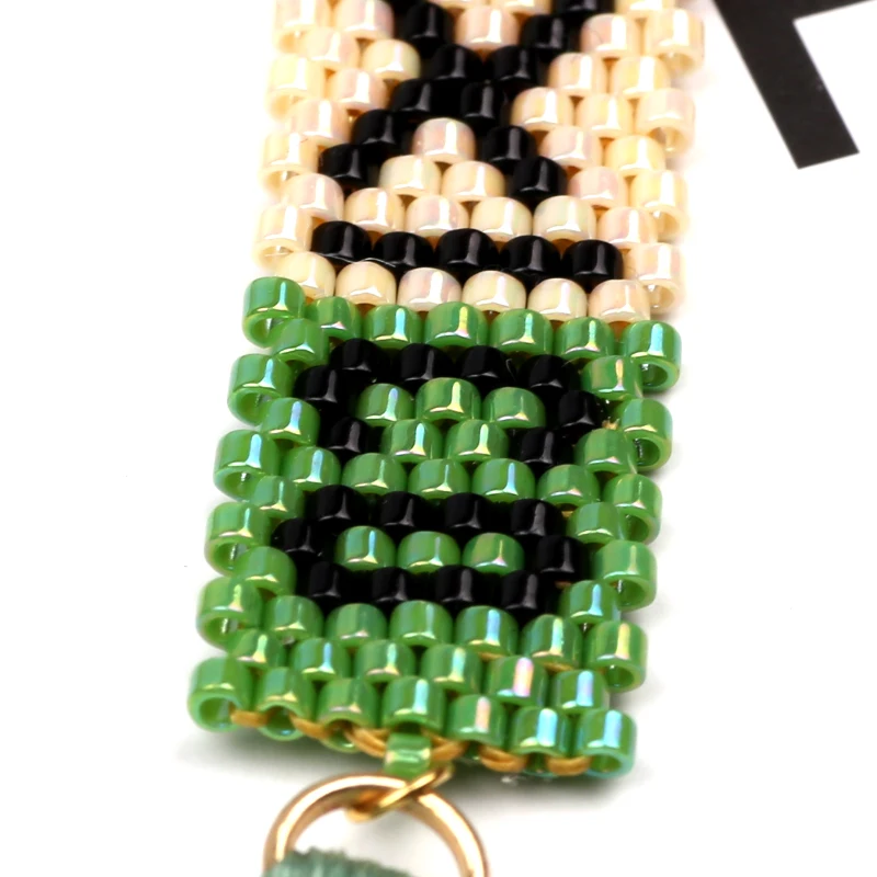 Женские серьги подвески в стиле бохо сережки ручной работы с золотыми длинными