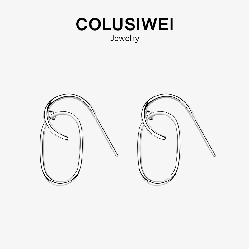Colusiwei 2019 новая распродажа натуральная 925 стерлингового серебра модная шпилька