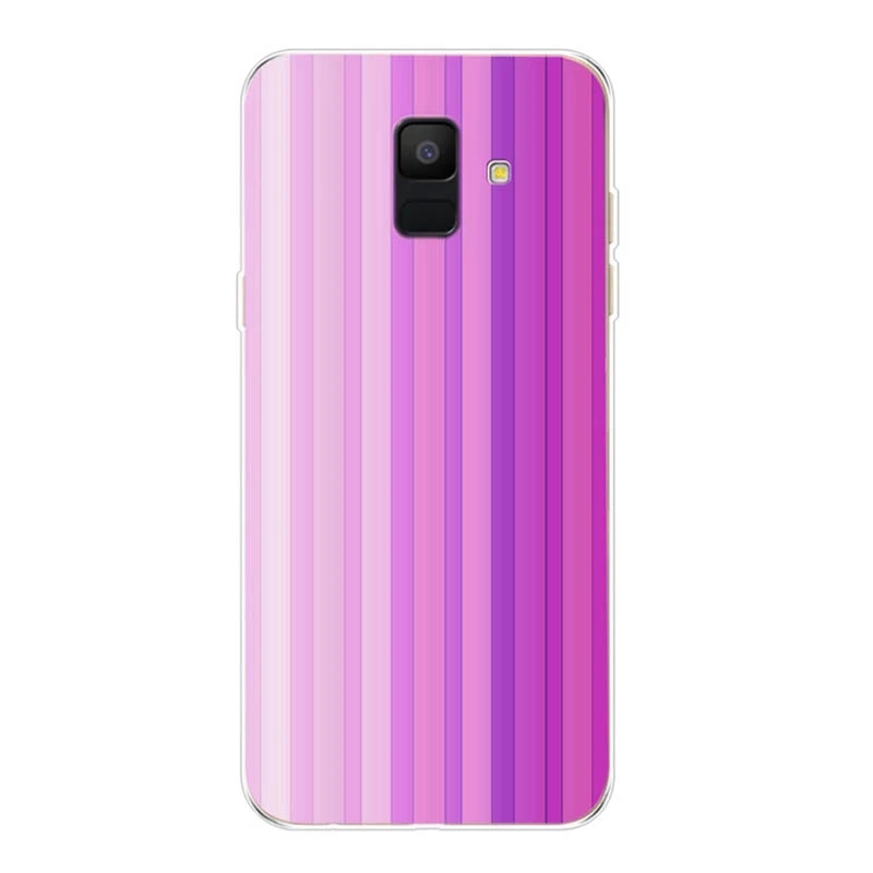 Чехол для Samsung Galaxy A600 A600F plus A6 2018 TPU цветной мягкий чехол с рисунком оленя черепа R005