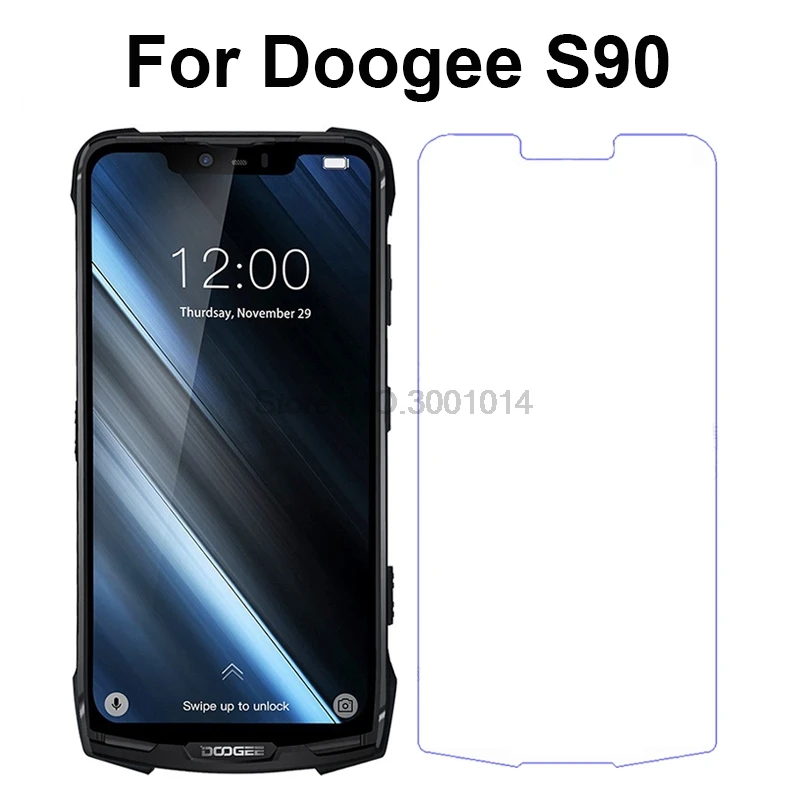 100% оригинальное закаленное стекло Для Doogee S90 IP68 чехол 9H Взрывозащищенная пленка