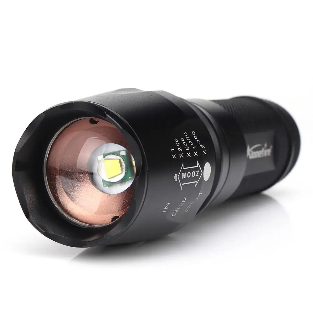 AloneFire X801 мощный светодиодный фонарик XML T6 led 5000LM масштабируемый 26650 тактический