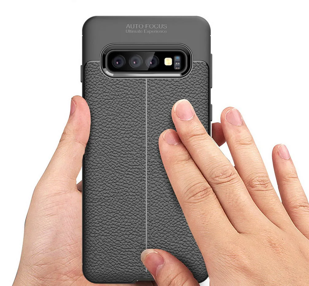 Чехол для Samsung Galaxy S10 защитный тонкий мягкий силиконовый ударопрочный чехол из