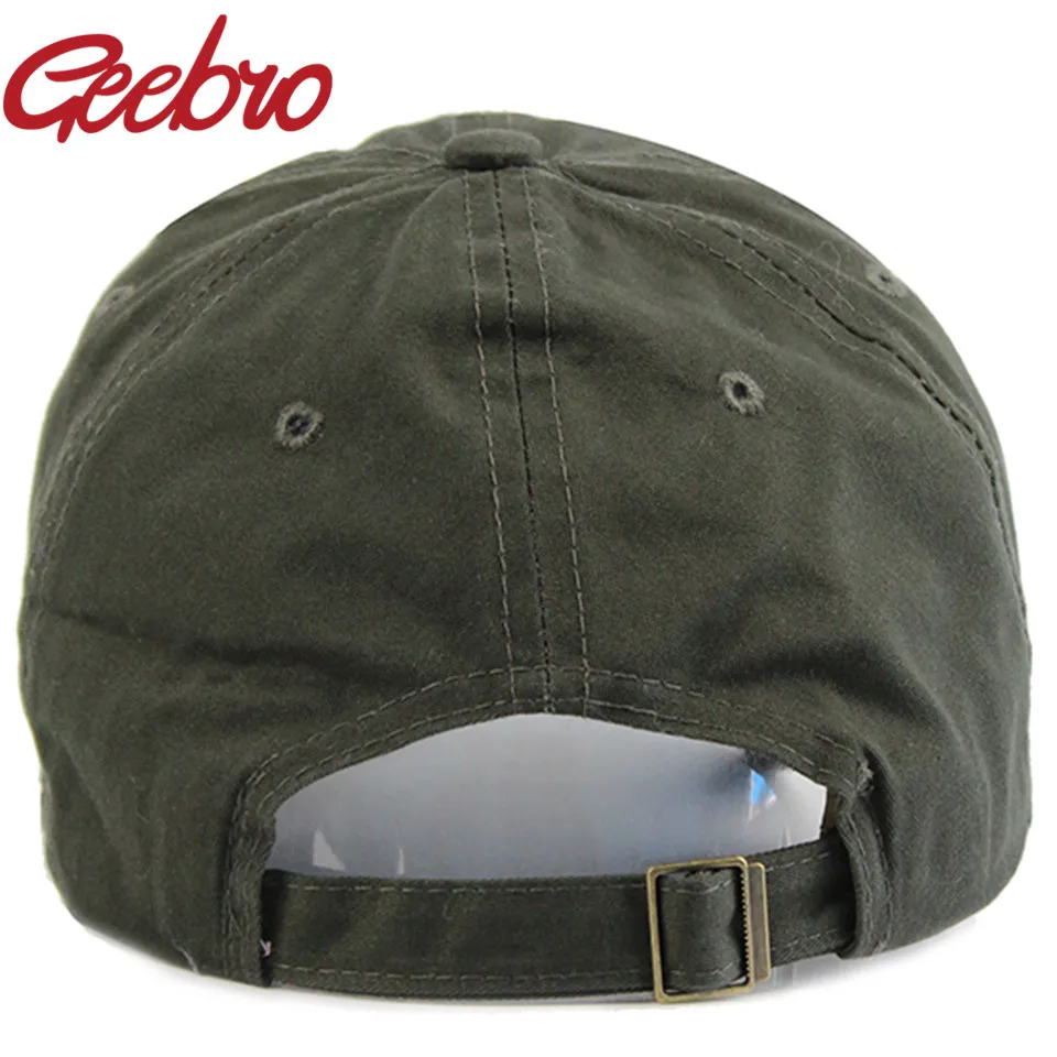 Geebro готово сделать это шако бейсболка Мужская Ретро Родео твердая шляпа вышивка