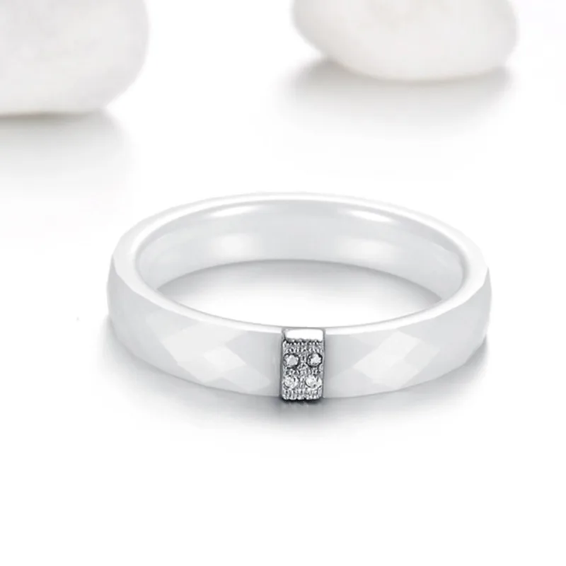 Мода полированной керамические кольца между международная торговля Jewelry Titanium