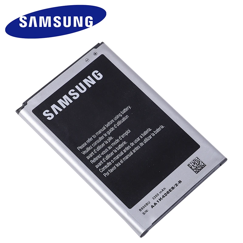 Оригинальный сменный аккумулятор Samsung Note3 B800BC B800BE для Galaxy NOTE 3 N900 N9002 N9009 N9008 N9006 N9005 с