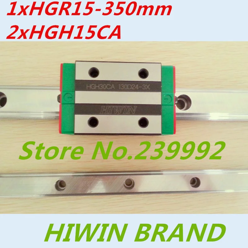 2 pcs HGH15CA 100% New Original HIWIN brand linear guide block for rail hgr15 350mm 1 pc cnc parts | Обустройство дома