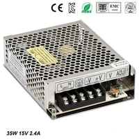 best quality 15v 2 4a 35w switching power supply driver for led strip ac 100 240v input to dc 15v free shipping
