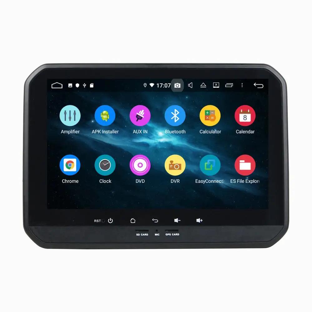 Автомобильный DVD-плеер с GPS-навигацией DSP Android 9 0 для Suzuki IGNIS 2017 2018 Авторадио