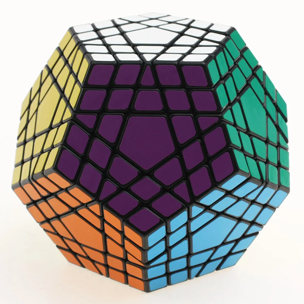 Shengshou Wumofang-cubo m&aacute;gico Shengshou Gigaminx 5x5, cubo profesional dodecaedro, rompecabezas giratorio, juguetes educativos de aprendizaje-1