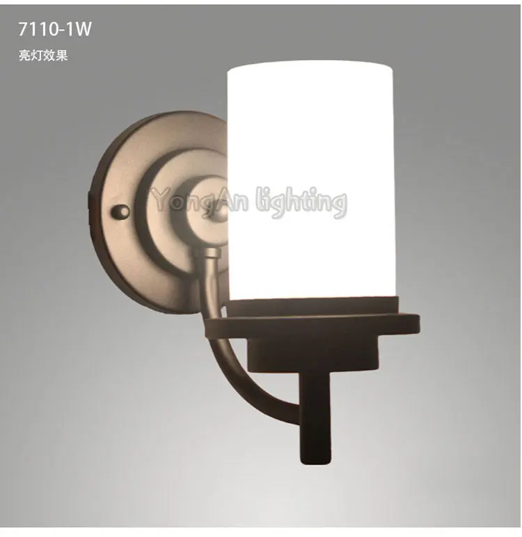 rh American country retro single head wall lamp mirror front bedside aisle lights | Обустройство дома