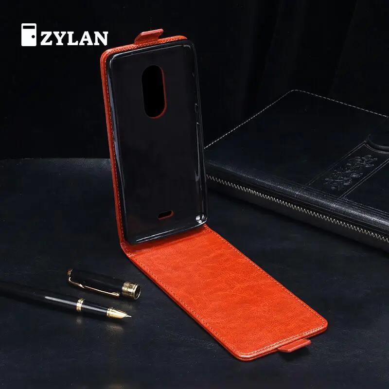 ZYLAN для Coque Bq Bqs 5050 чехол Strike Selfie Флип Кожа ТПУ задняя Fundas сумка и