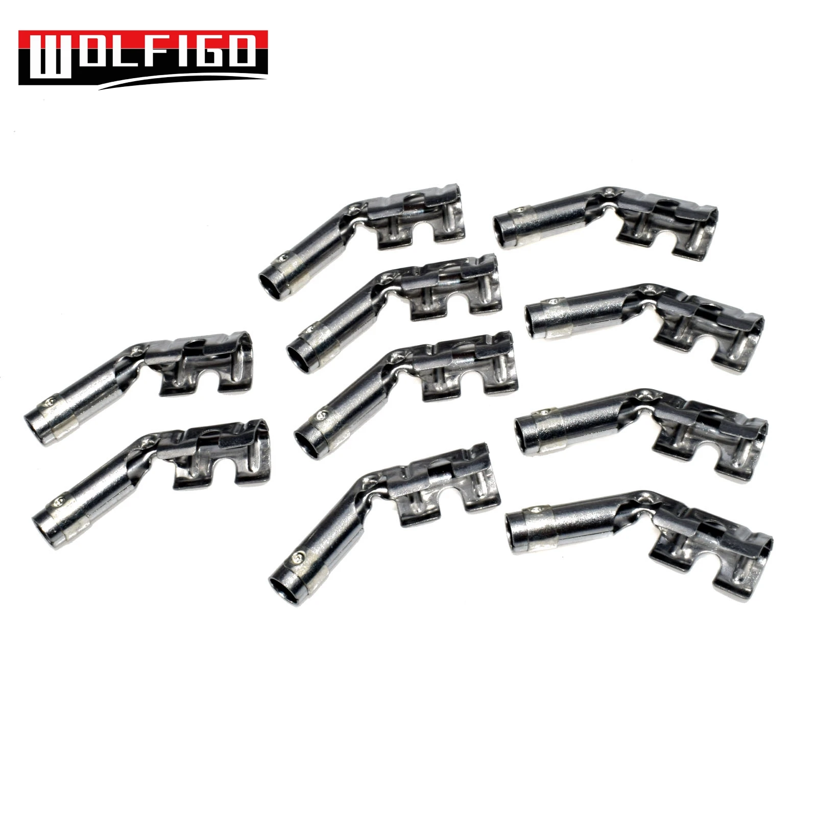 WOLFIGO новый набор из 10 шт. 34605 двухдиапазонных свечей зажигания Проводные клеммы