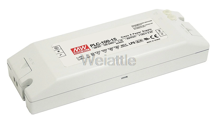 MEAN WELL оригинальный PLC 100 24 24В 4А meanwell 96 Вт одновыходной импульсный источник