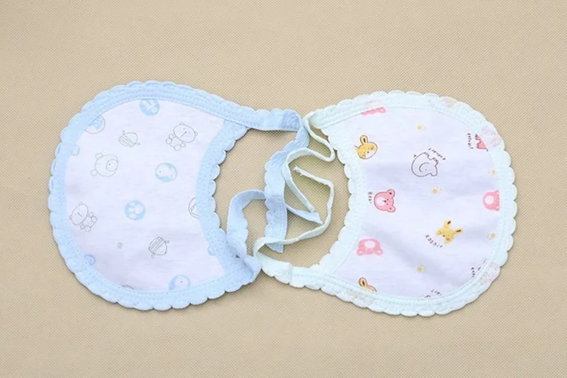 10pcs/lot Baby Saliva Towel Cute Cartoon Bibs Burp Cloths Feeding girl boy bibs |