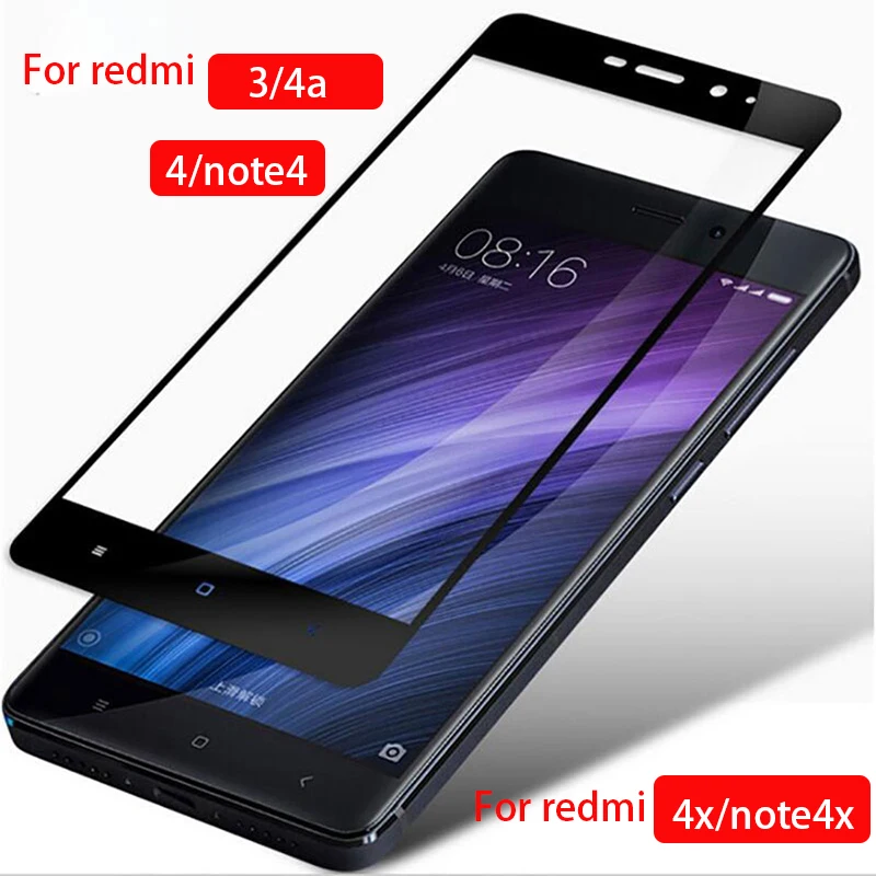 Защитное стекло для Xiaomi Redmi Note 4x4 x a 3 4A Закаленное Защитная пленка экрана на Ksiomi Xiomi