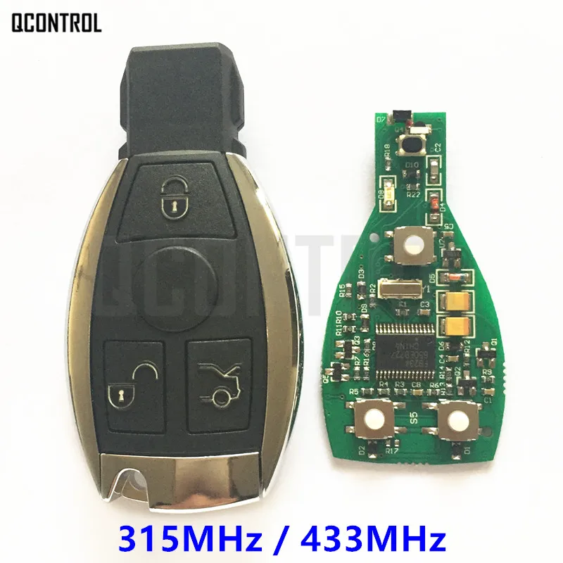 QCONTROL Smart ИК ключ для Mercedes Benz автомобильный пульт дистанционного управления с