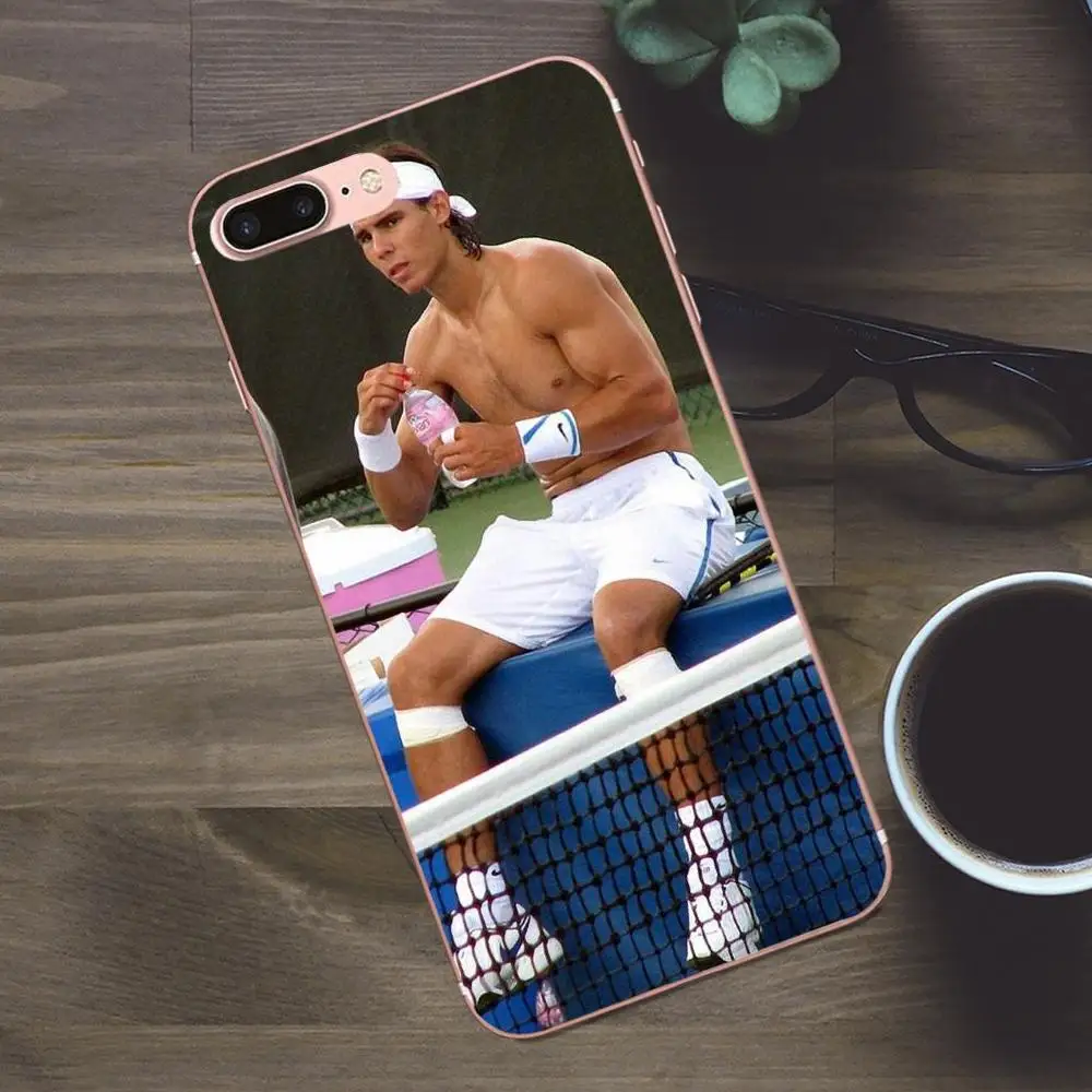 Теннисная суперзвезда Рафаэль Надаль для Apple iPhone 4 4S 5 5C SE 6 6S 7 8 Plus X Galaxy A3 A5 J1 J2 J3 J5 J7