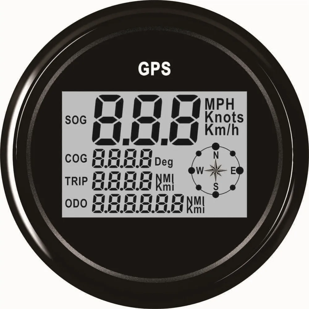 1 шт. цифровой GPS-одометр 85 мм 9-32 В | Автомобили и мотоциклы