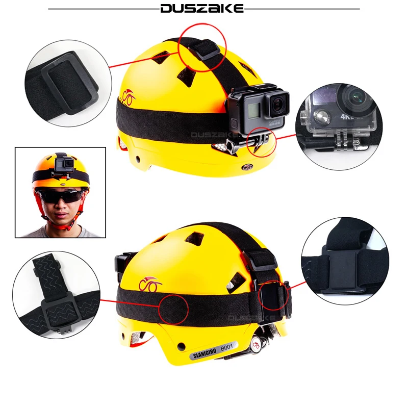 Головной ремень для Gopro Hero 6 5 аксессуары головной жгут Go Pro hero Eken H9 экшн камеры Xiaomi