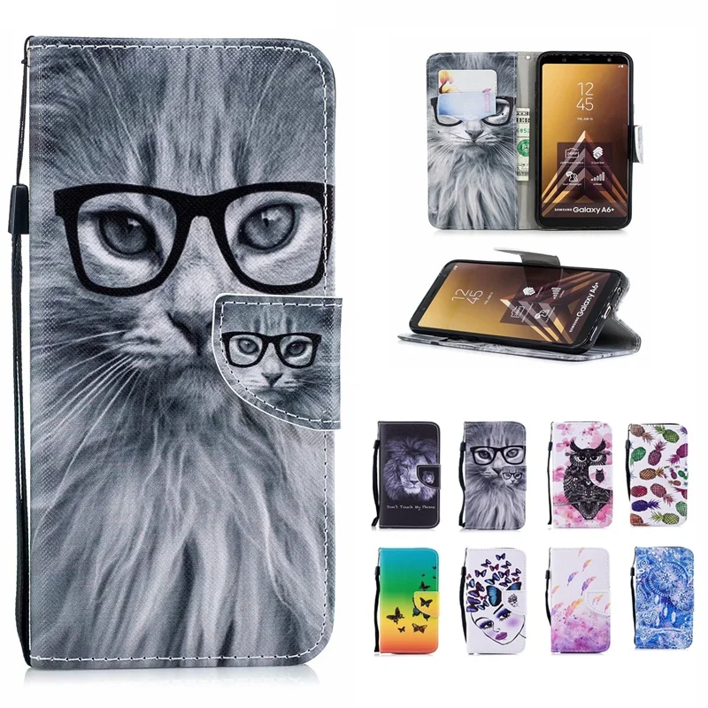 Модный кожаный чехол для Samsung Galaxy S6 S7 Edge S8 S9 Plus HTC One M8 M9 M10 U11 5T|Бамперы| |