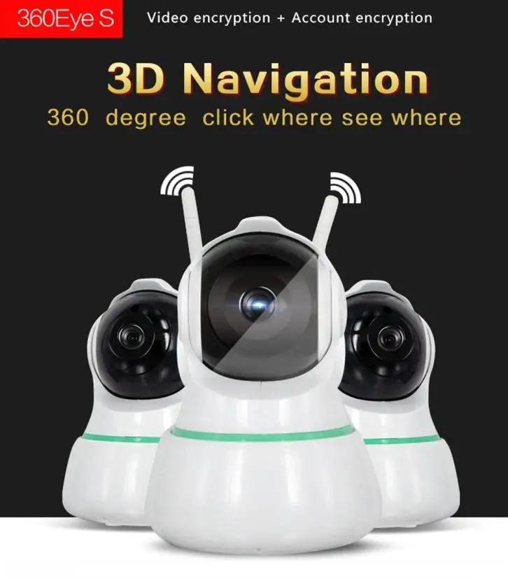 Omiky HD 1080P Wireless Wifi IP Security Camera Indoor Home Surveillance System Monitor DE11 Drop Shipping | Компьютеры и офис