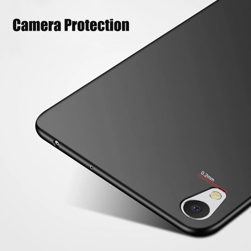 MAKAVO For Sony Xperia XZ1 Case 360 Slim Matte Hard Back Cover Compact XZ2 XA1 Plus XA2 Ultra L2 XZ 1 |