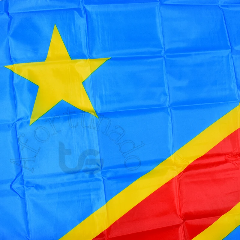 Congo 90*150 см, флаг, баннер,, 3x5 футов, висящий национальный флаг, украшение дома