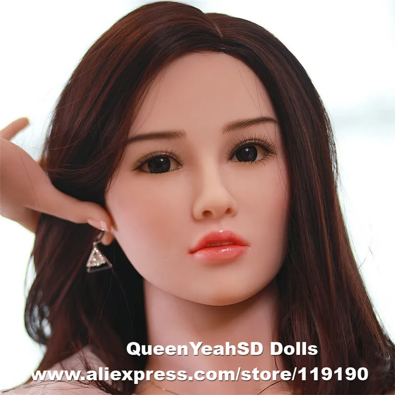 Реалистичная Силиконовая секс кукла головы манекены голова для реалистичных