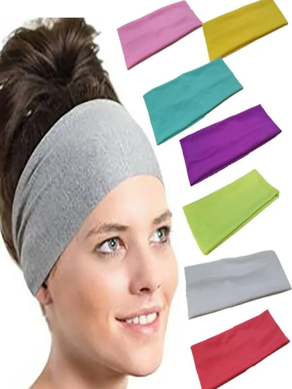 Гимнастический спортивный для йоги эластичная повязка на голову женщин анти-пот
