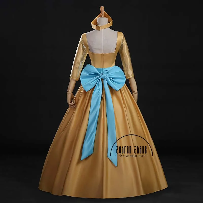 Костюм для косплея анастазии из мультфильма на заказ костюмы Хэллоуин женщин